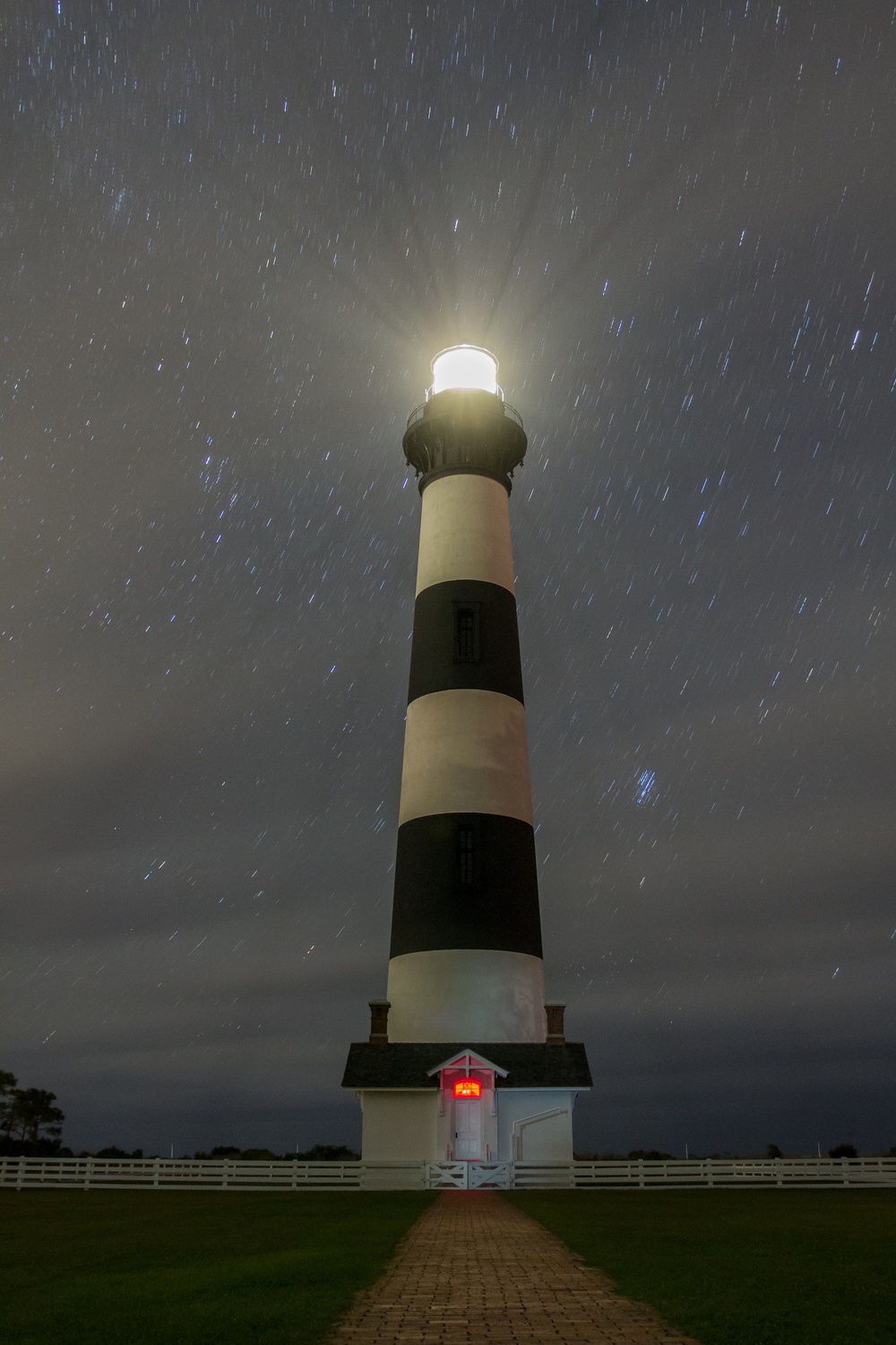 Bodie Island Lighthouse Under the Stars