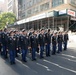 New York Army National Guard marches in New York City Veterans Day Parade