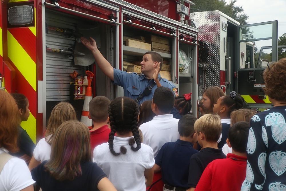 MCAS Beaufort fire hosts safety event