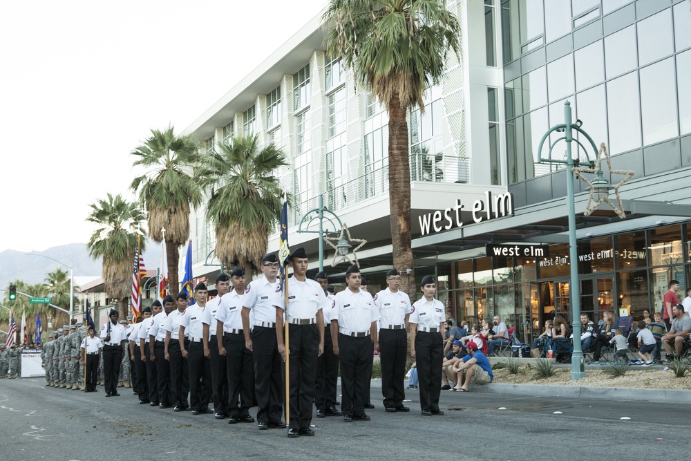 Cal Guard represented at Palm Springs Veterans Day Parade