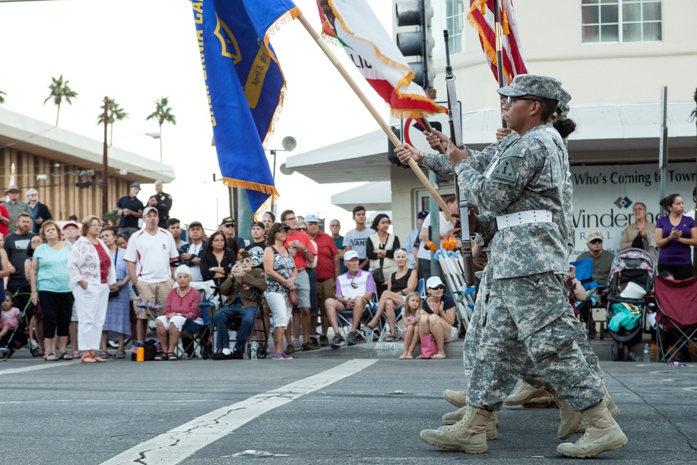 Cal Guard represented at Palm Springs Veterans Day Parade