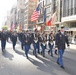 New York Army National Guard marches in New York City Veterans Day Parade