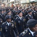 New York Army National Guard marches in New York City Veterans Day Parade