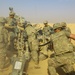 U.S. Army provides fire support for Iraqi Security Forces near Al Qaim, Iraq