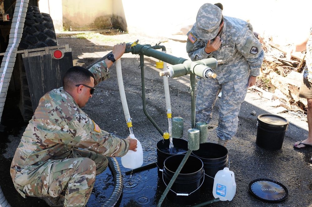 Potable water Across the River for Morovis
