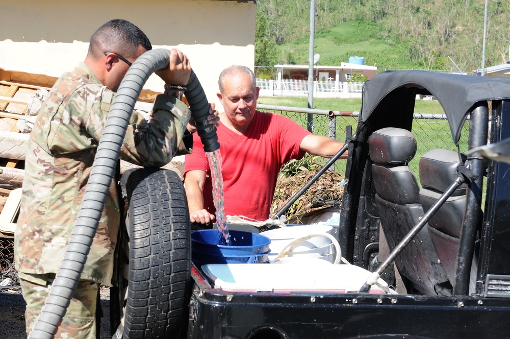 Potable water Across the River for Morovis