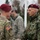 U.S. and Serbian armed forces greet for Exercise Double Eagle