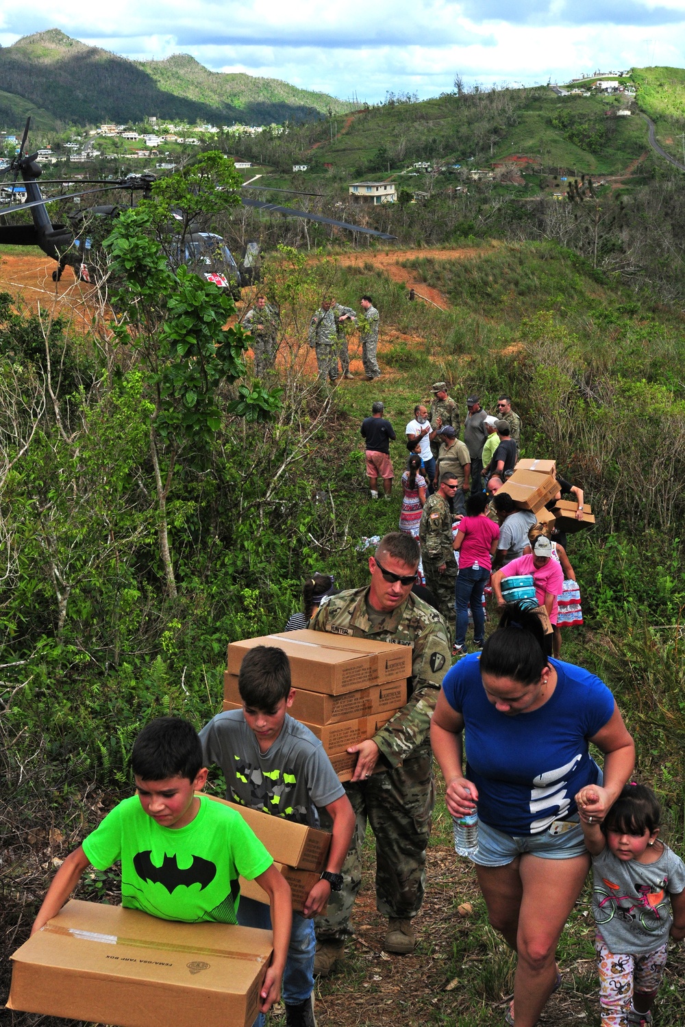 Helping Residents of Barranquitas, PR