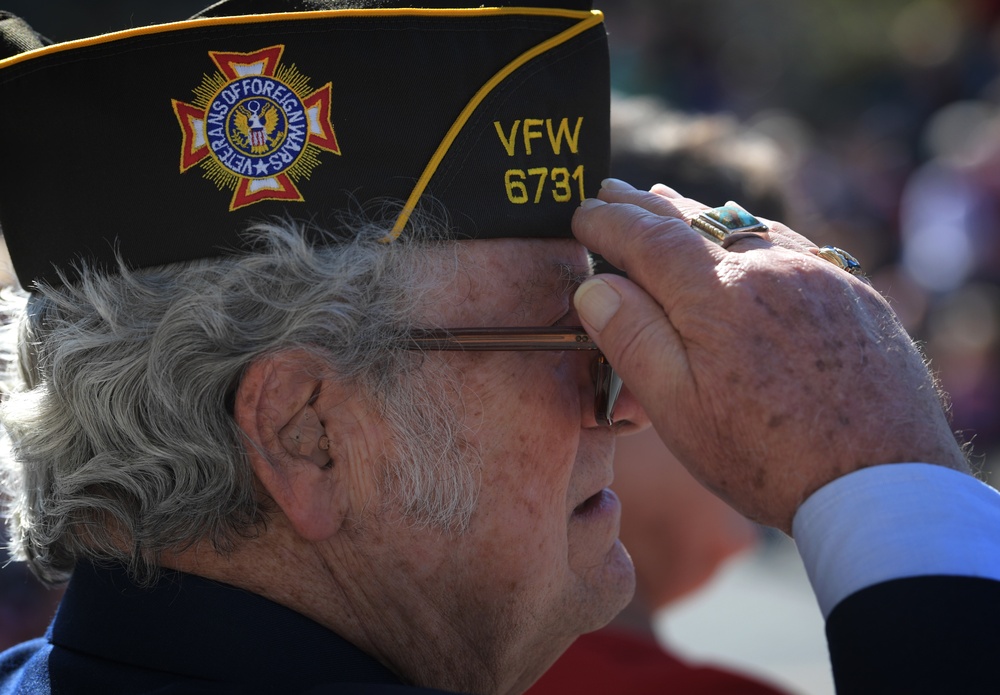 Keesler participates in Gulf Coast Veterans Parade
