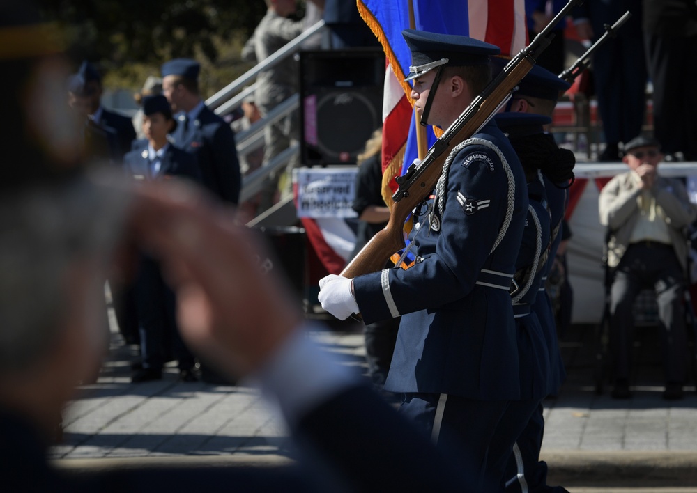 Keesler participates in Gulf Coast Veterans Parade