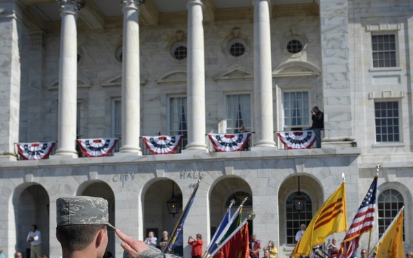 Keesler participates in Gulf Coast Veterans Parade