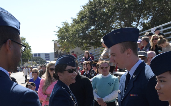 Keesler participates in Gulf Coast Veterans Parade