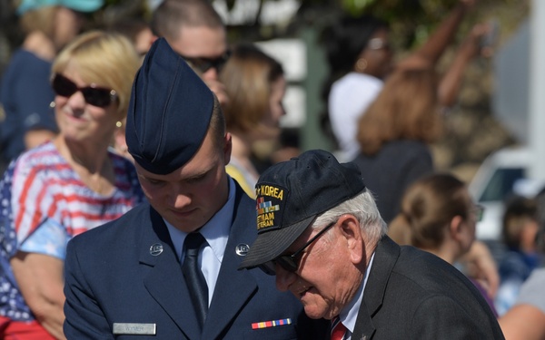 Keesler participates in Gulf Coast Veterans Parade