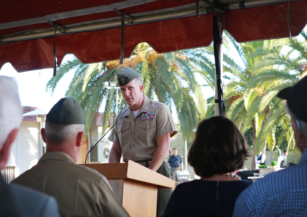 Lt. Col. Foss memorial dedication