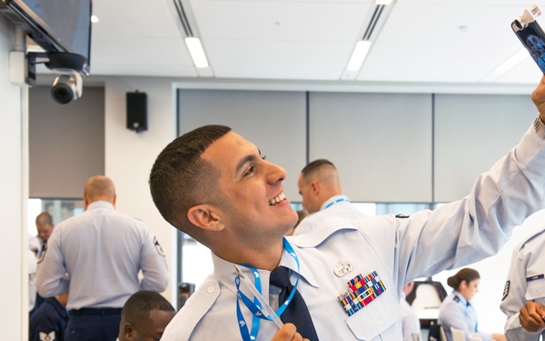 Travis Airmen at Twitter HQ