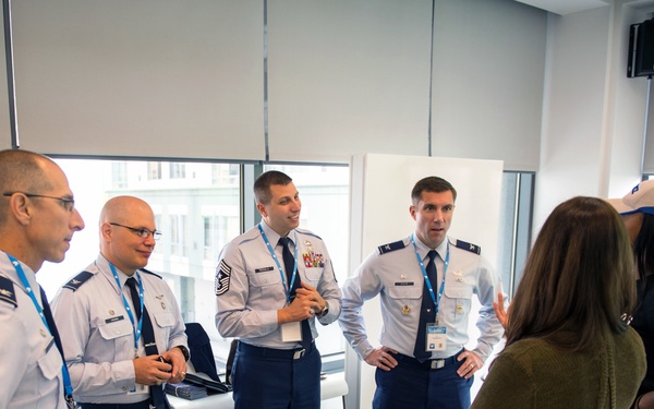 Travis Airmen at Twitter HQ