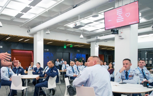 Travis Airmen at Twitter HQ