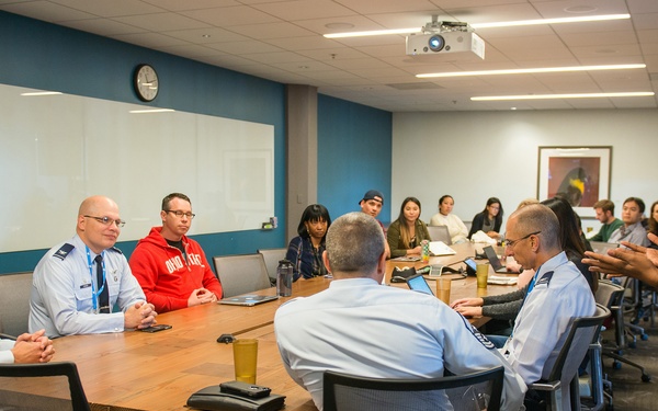 Travis Airmen at Twitter HQ