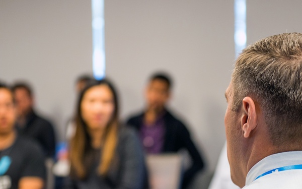 Travis Airmen at Twitter HQ