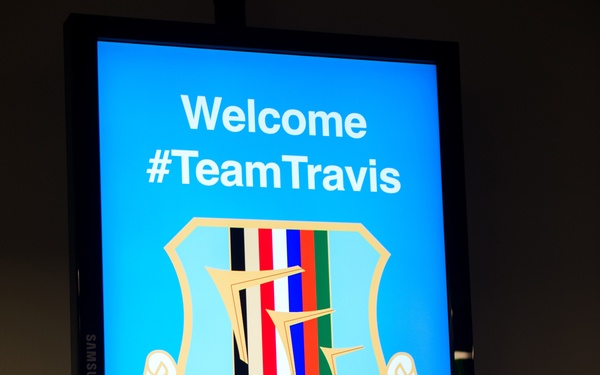 Travis Airmen at Twitter HQ