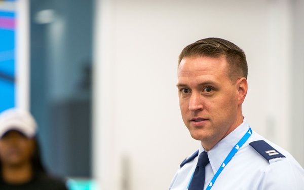 Travis Airmen at Twitter HQ