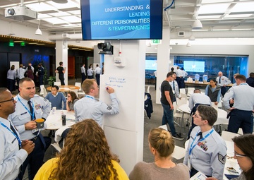 Travis Airmen at Twitter HQ