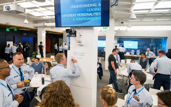 Travis Airmen at Twitter HQ