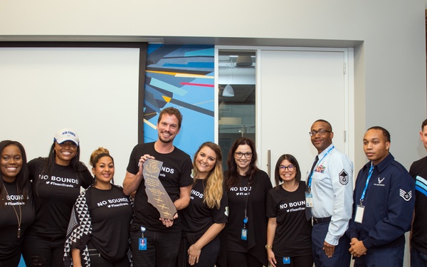 Travis Airmen at Twitter HQ