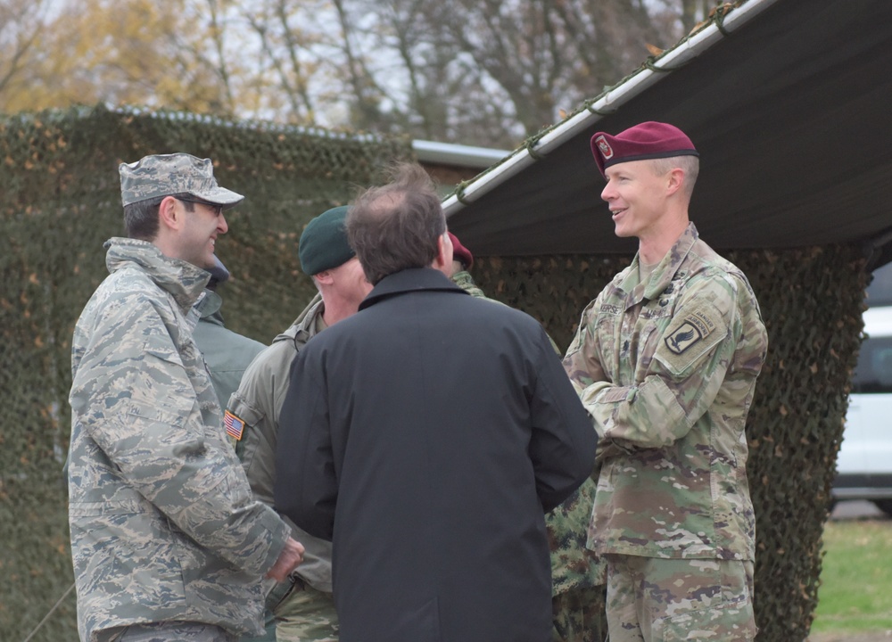 Serbia welcomes the 173rd Airborne Brigade.