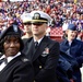 D.C.-area service members participate in the Washington Redskins Salute to Service match-up