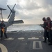 USS Sampson Performs Aircraft Firefighting Drill
