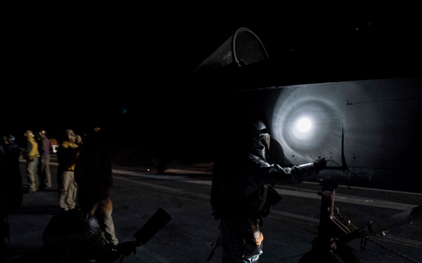 Sailors Conduct Drills Aboard USS John C. Stennis