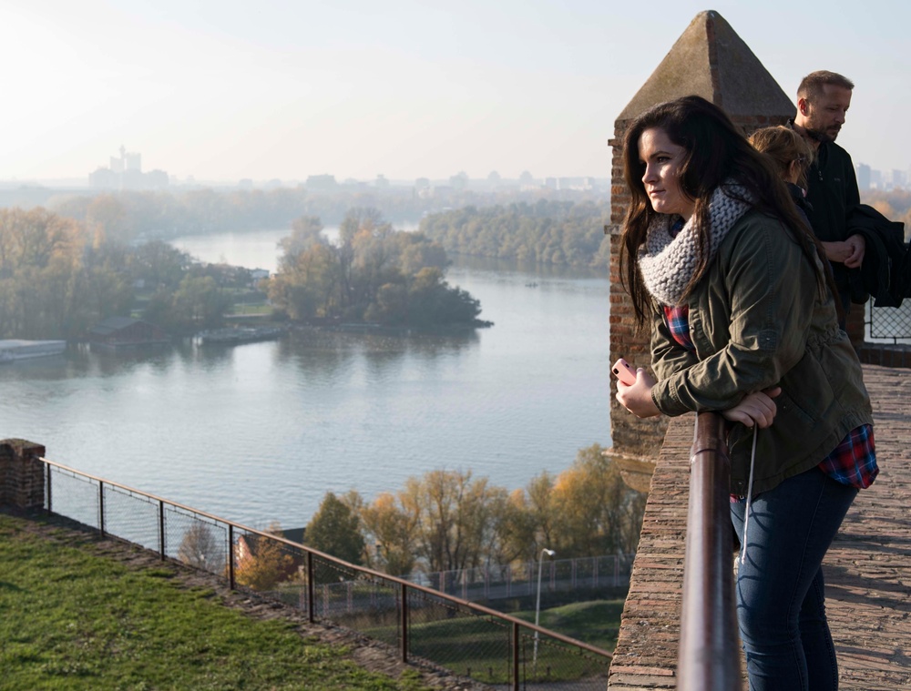 NSF Deveselu and AAMDS Romania Sailors Visit Serbia