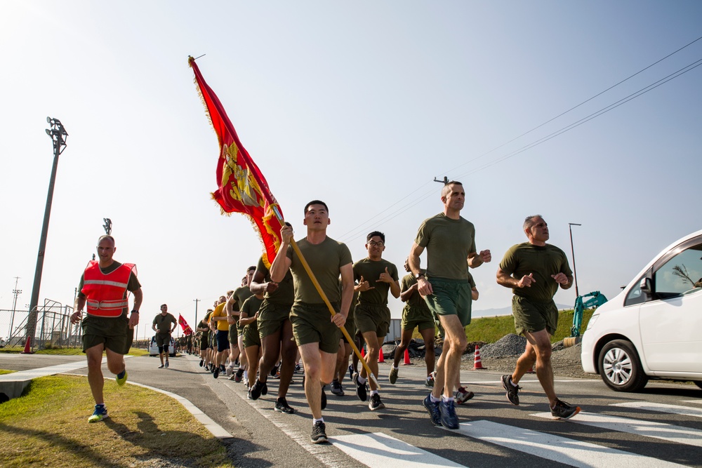 MAG-12 celebrates Marine Corps birthday with moto run