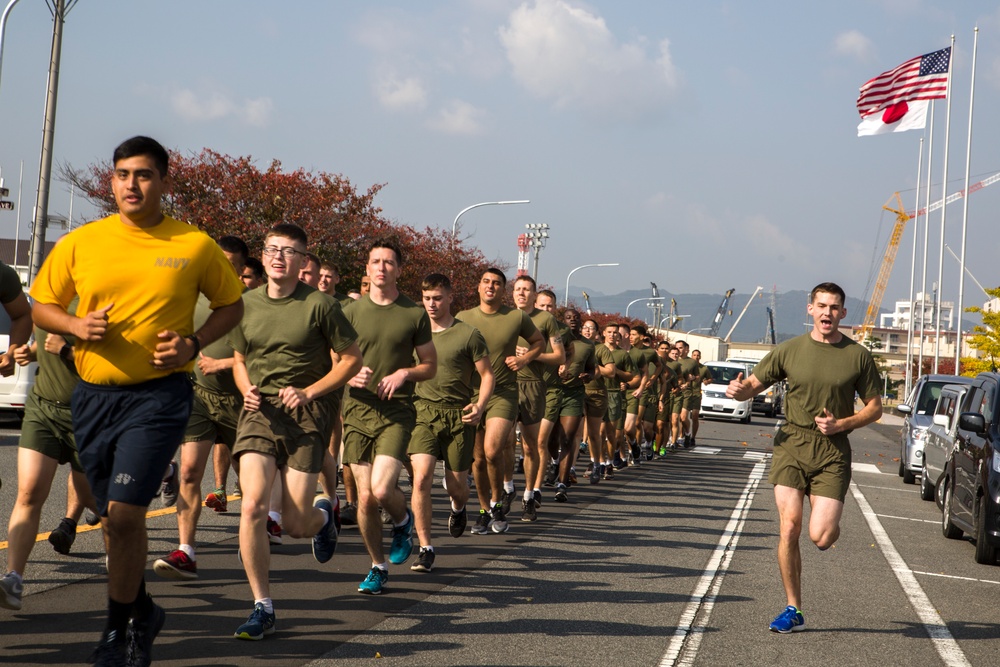 MAG-12 celebrates Marine Corps birthday with moto run