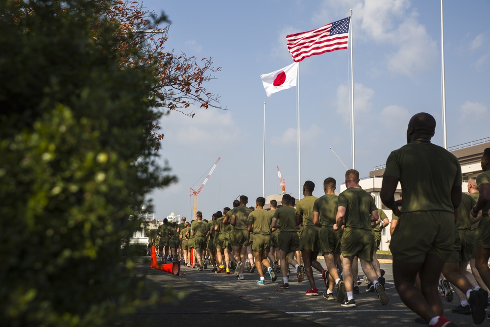 MAG-12 celebrates Marine Corps birthday with moto run