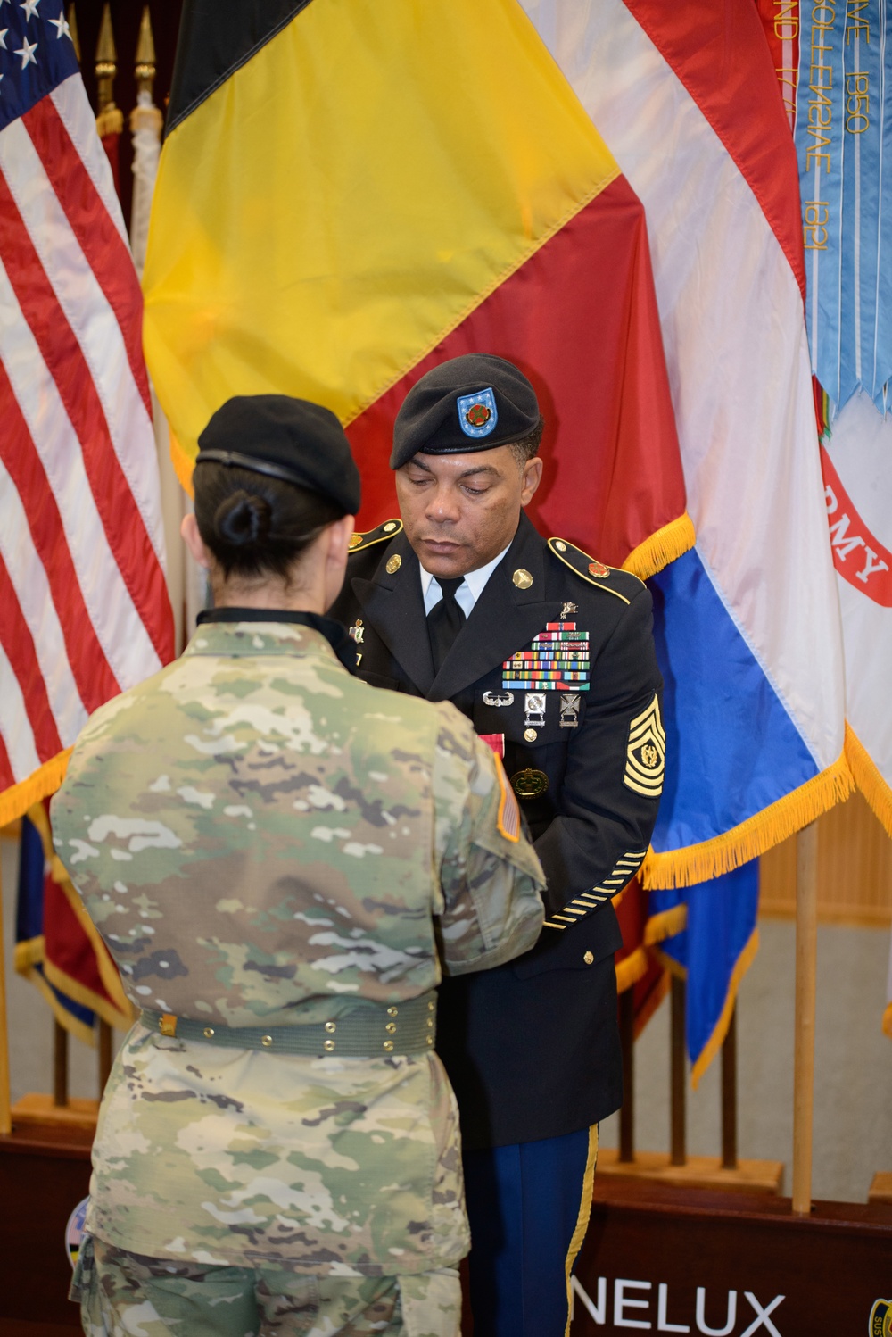 CSM Majors Retirement Ceremony