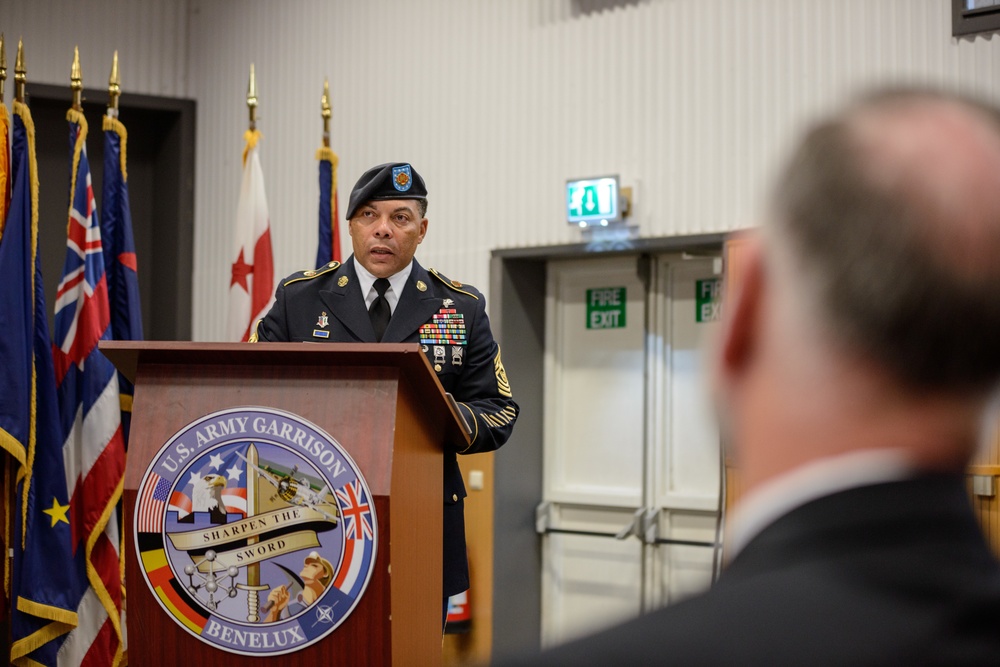 CSM Majors Retirement Ceremony