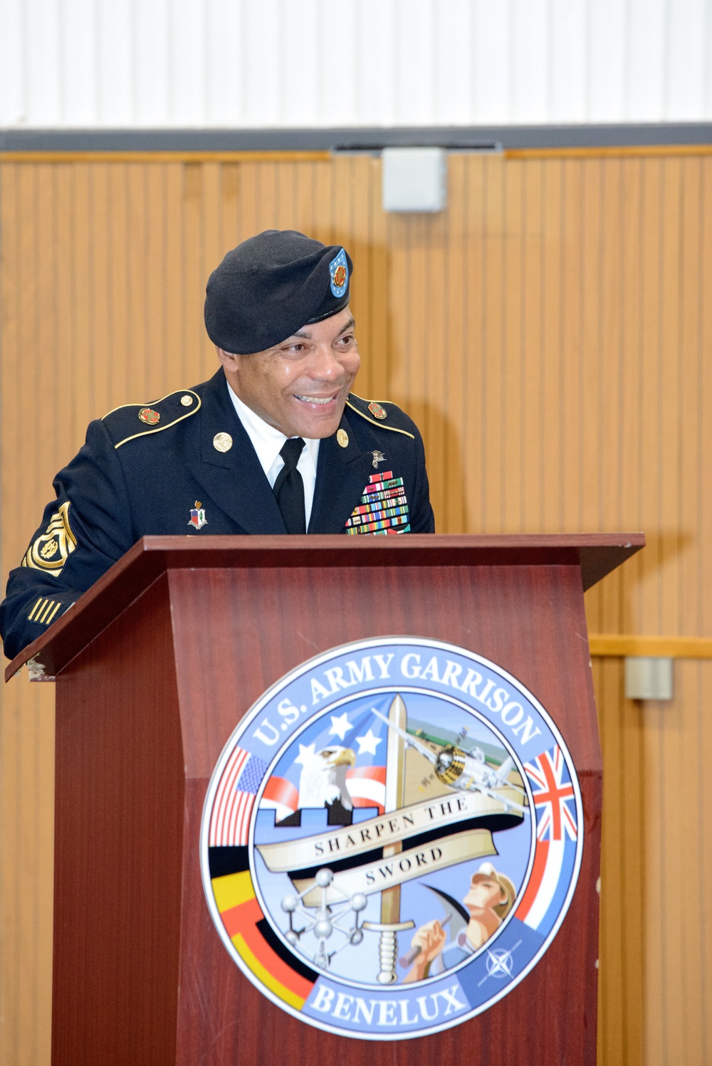 CSM Majors Retirement Ceremony