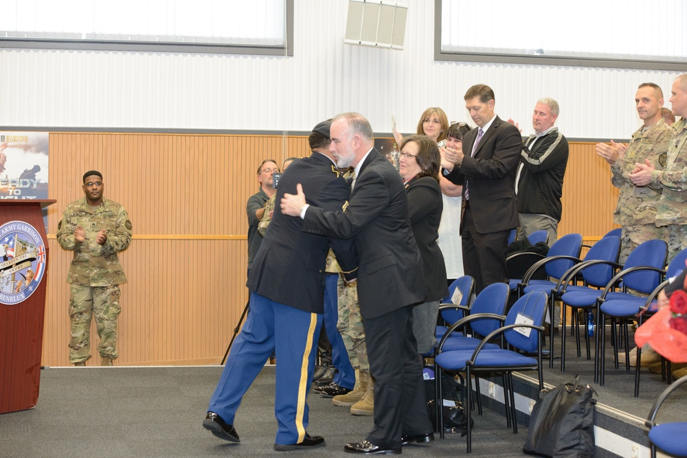 CSM Majors Retirement Ceremony