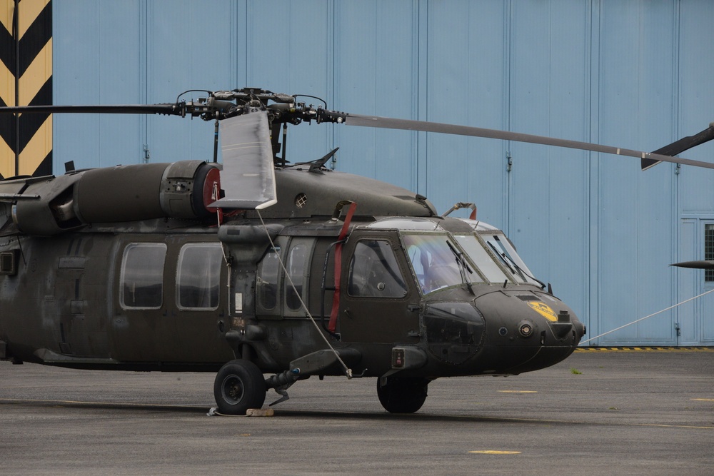 1st Air Cavalry Brigade, 1st Cavalry Division on Chièvres Air Base, Belgium during the Operation Atlantic Resolve