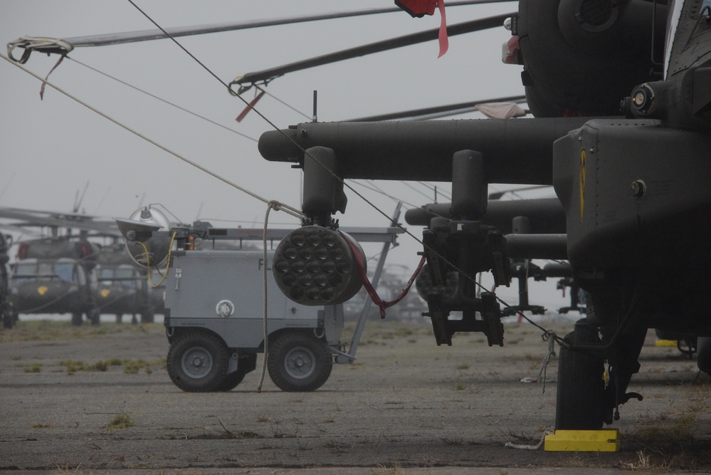 1st Air Cavalry Brigade, 1st Cavalry Division on Chièvres Air Base, Belgium during the Operation Atlantic Resolve