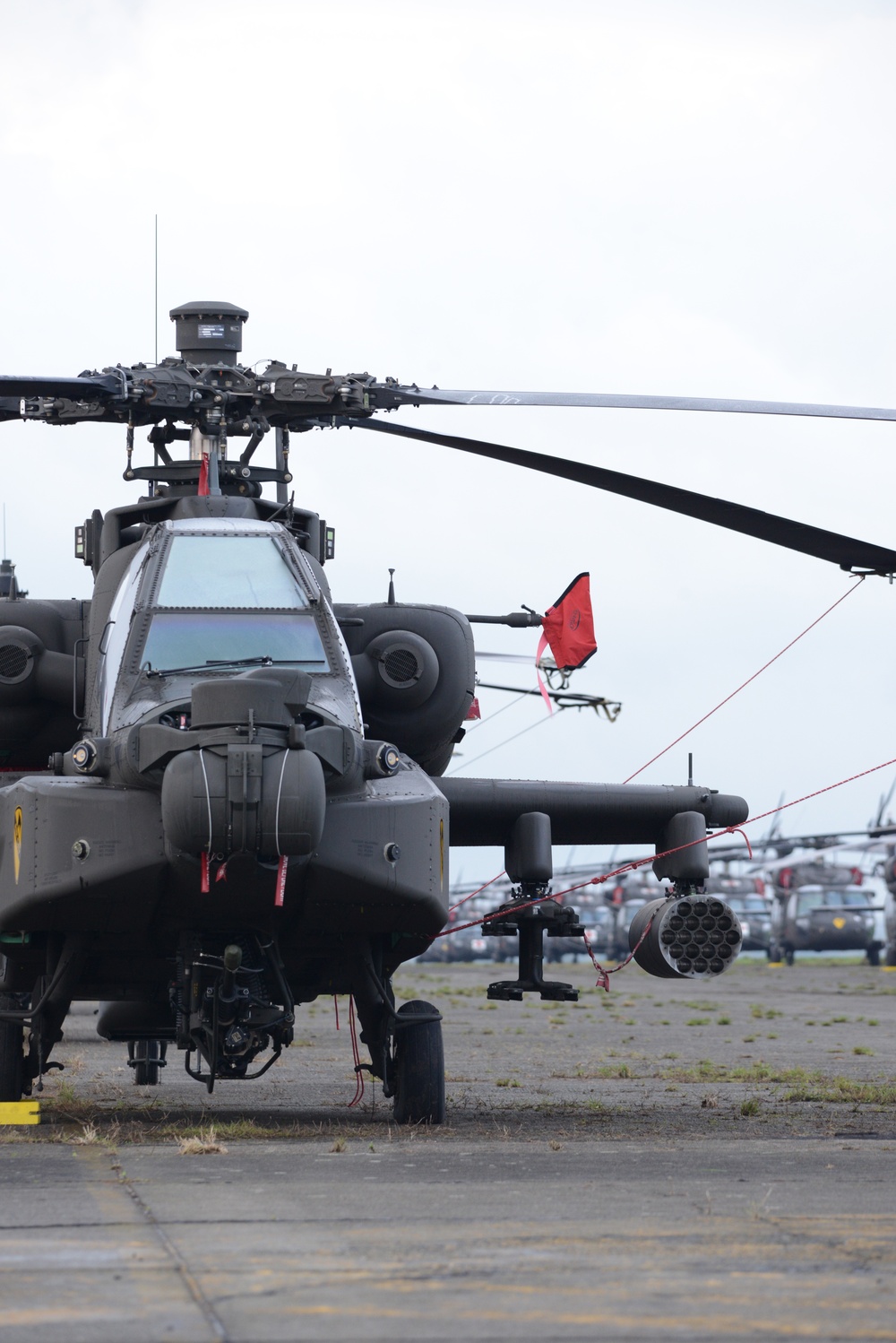 1st Air Cavalry Brigade, 1st Cavalry Division on Chièvres Air Base, Belgium during the Operation Atlantic Resolve