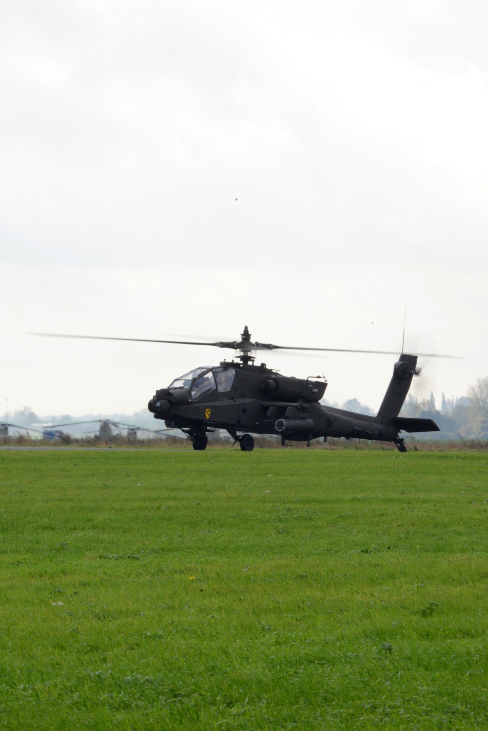 1st Air Cavalry Brigade, 1st Cavalry Division on Chièvres Air Base, Belgium during the Operation Atlantic Resolve