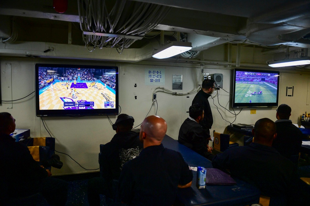 USS San Diego (LPD 22) Video Game Night