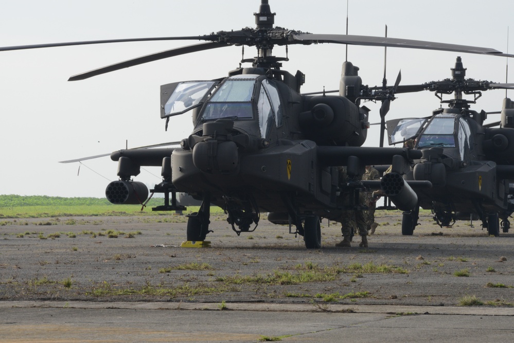 1st Air Cavalry Brigade, 1st Cavalry Division on Chièvres Air Base, Belgium during the Operation Atlantic Resolve