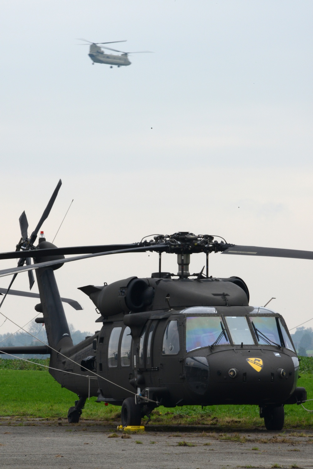 1st Air Cavalry Brigade, 1st Cavalry Division on Chièvres Air Base, Belgium during the Operation Atlantic Resolve