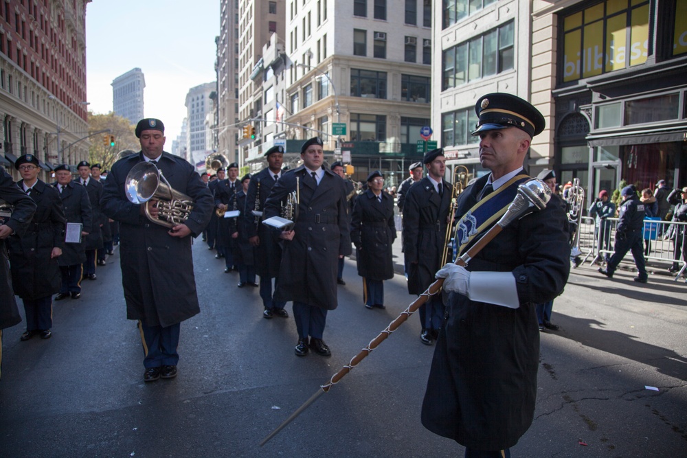 78th Army Band Performs at NYC Vets Day Parade