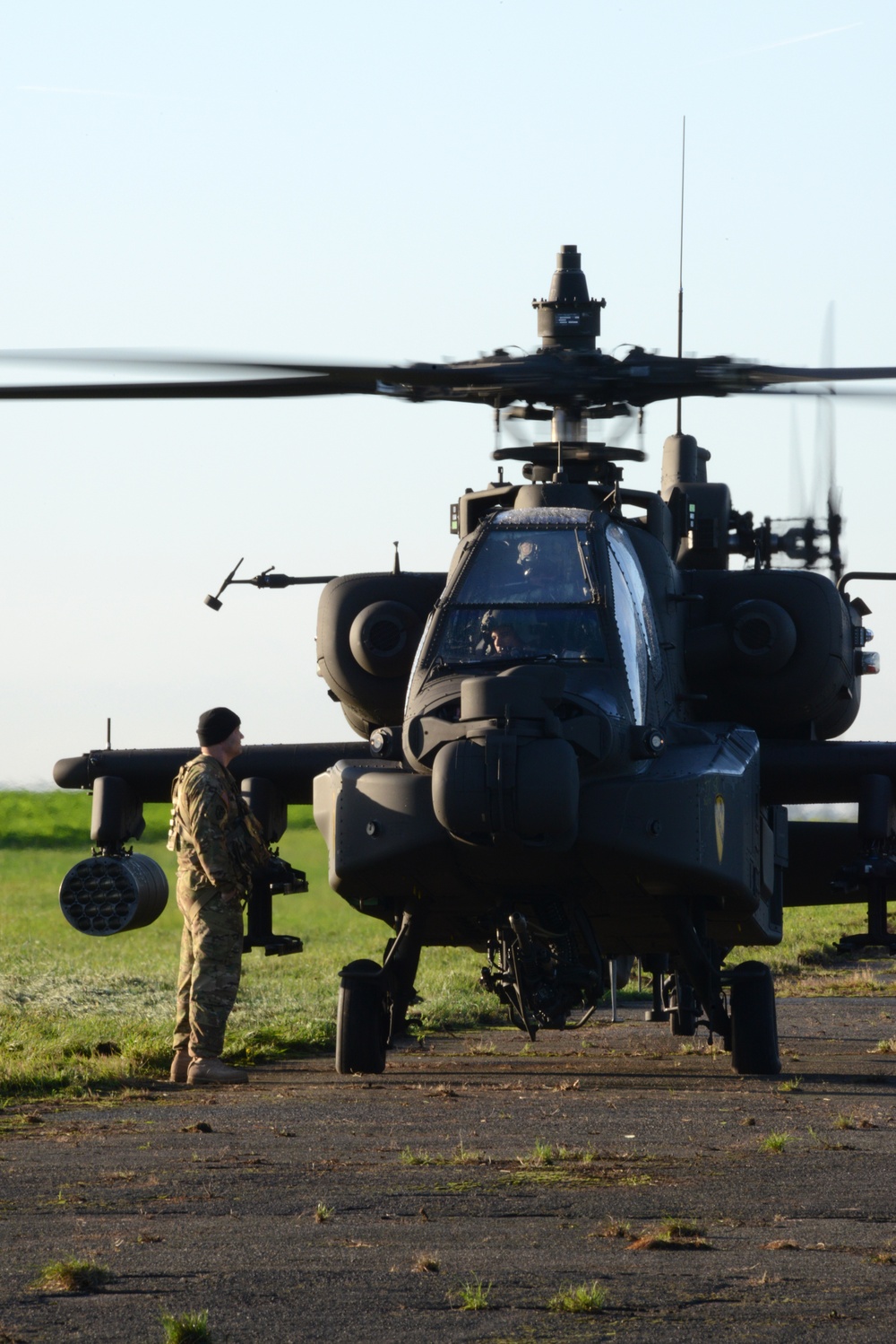 1st Air Cavalry Brigade, 1st Cavalry Division on Chièvres Air Base, Belgium during the Operation Atlantic Resolve