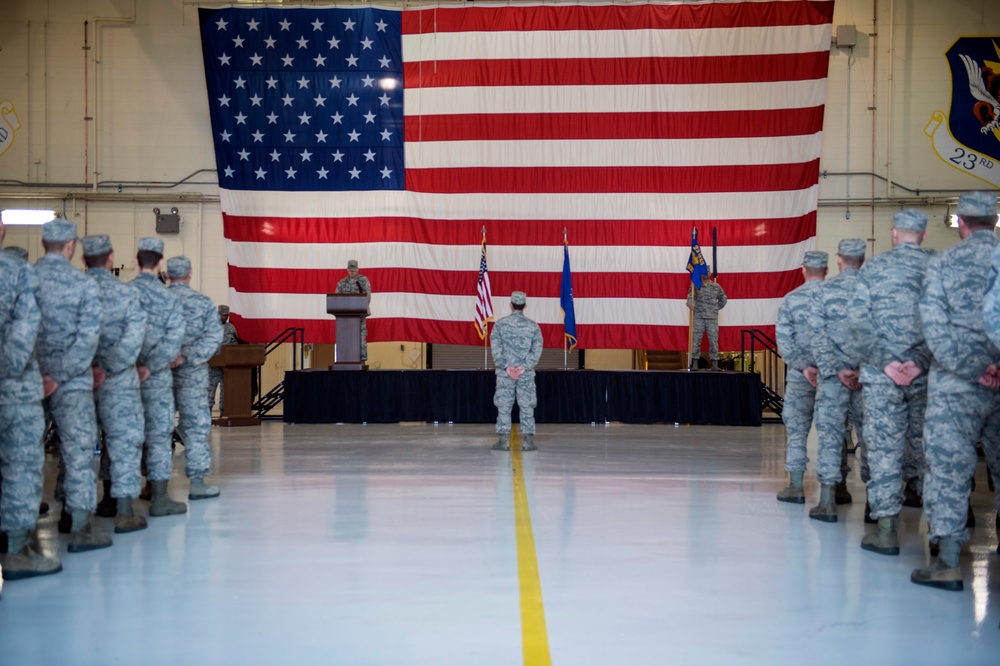 Re-designated 23d Maintenance Squadron continues legacy